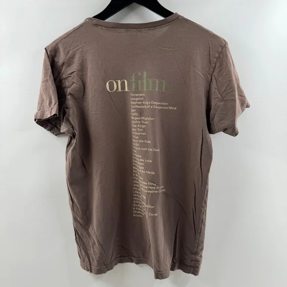 Tucson On Film Brown Graphic T Shirt Size Medium 100% Cotton - Picture 6 of 8